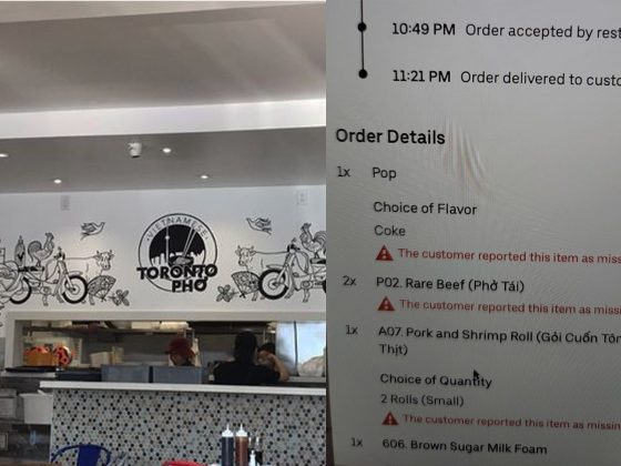 Toronto Pho Restaurant Uber Eats Scam Refund Requests