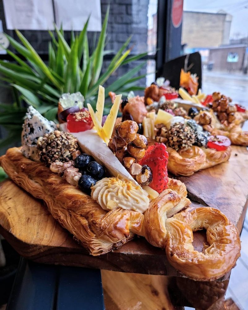 Croissant cheeseboards