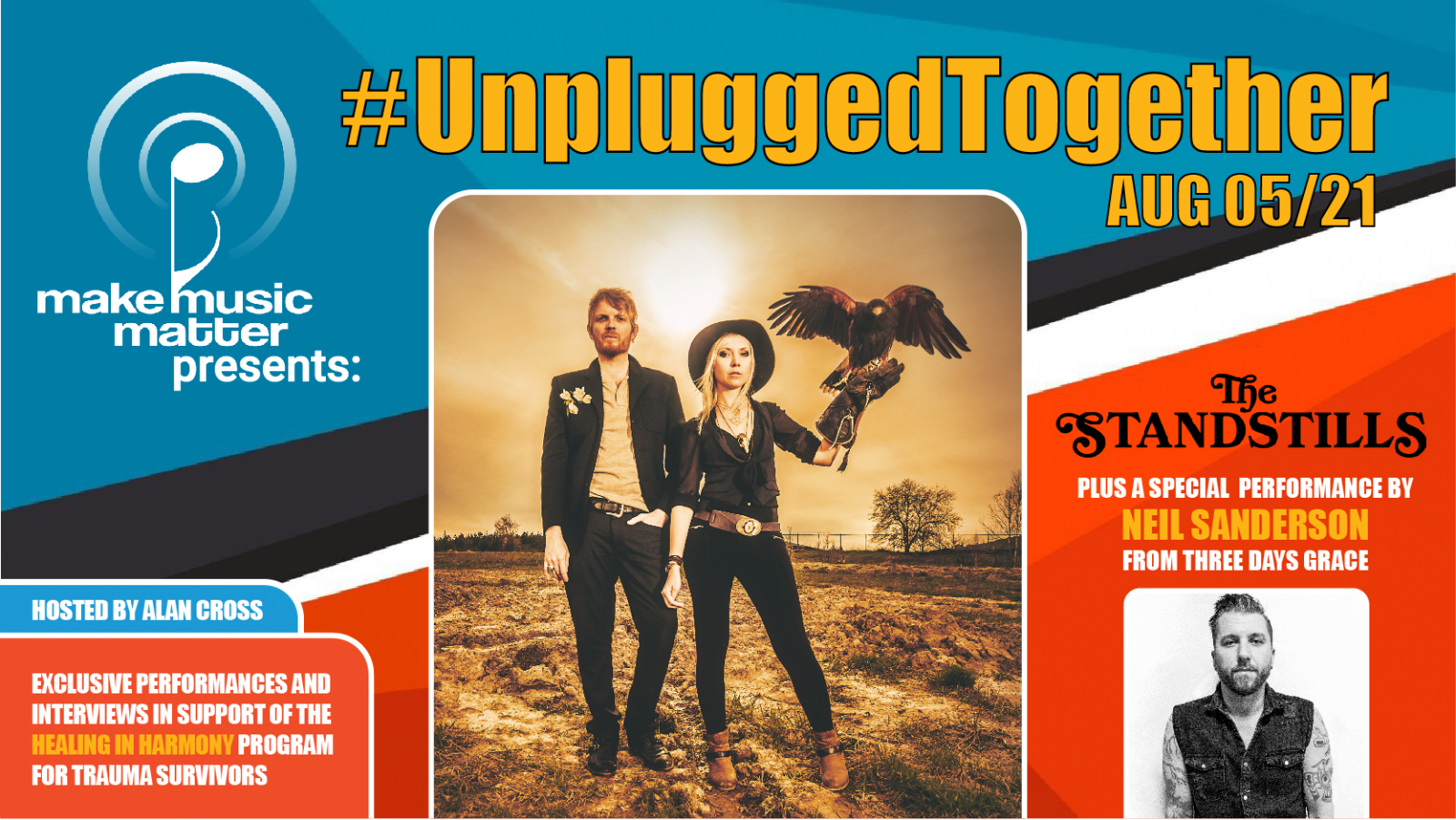 #UnpluggedTogether with The Standstills feat. Neil Sanderson - View the ...