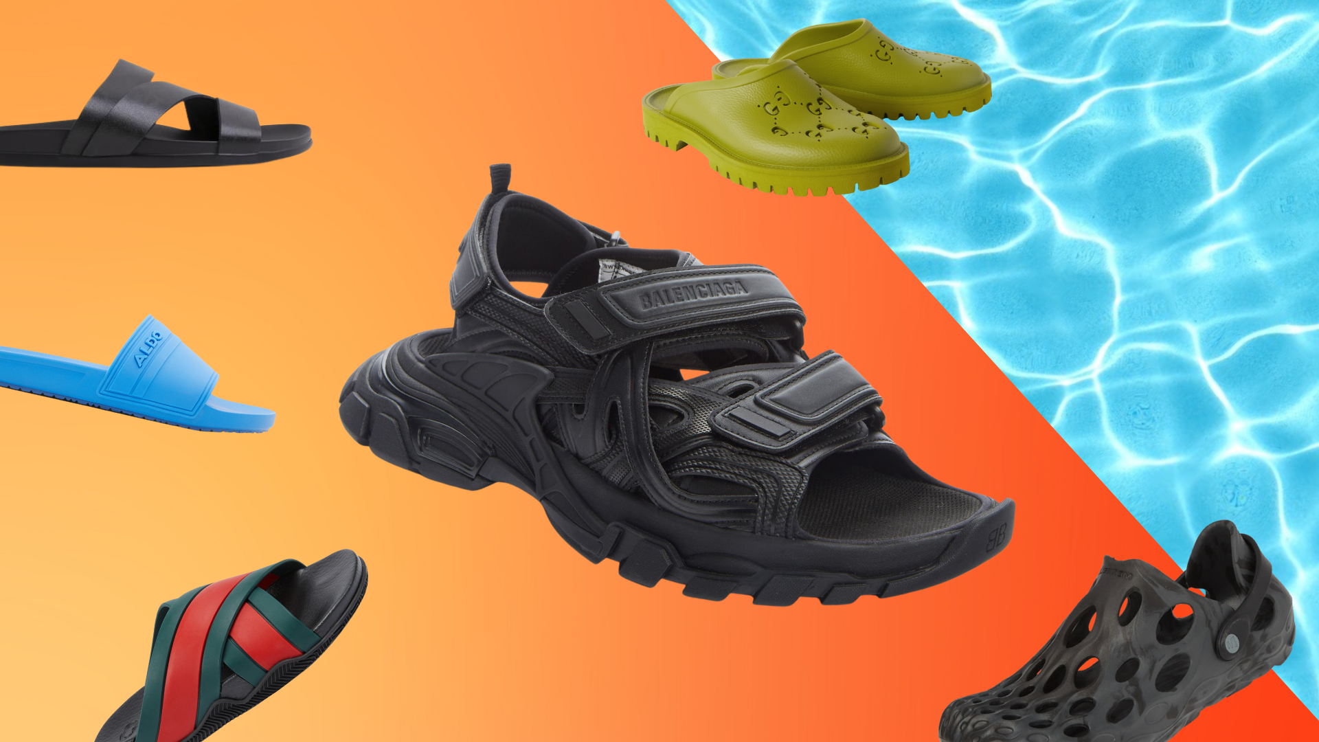 Summer Heat Ready: 15 Hottest Men's Sandals and Slides of the Season