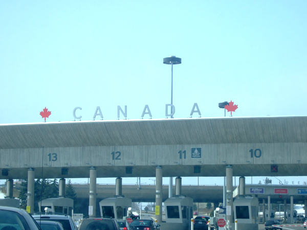 canadian border