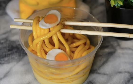 ramen pudding dessert