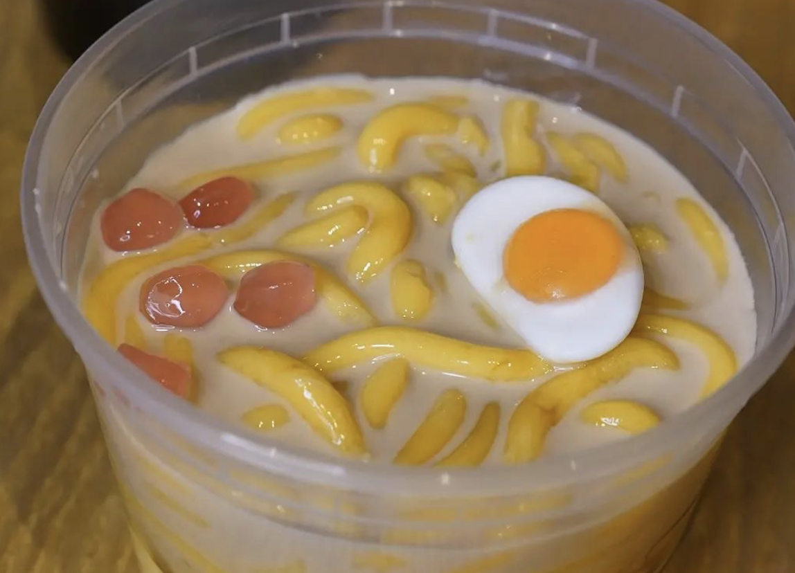 Ramen Pudding Dessert