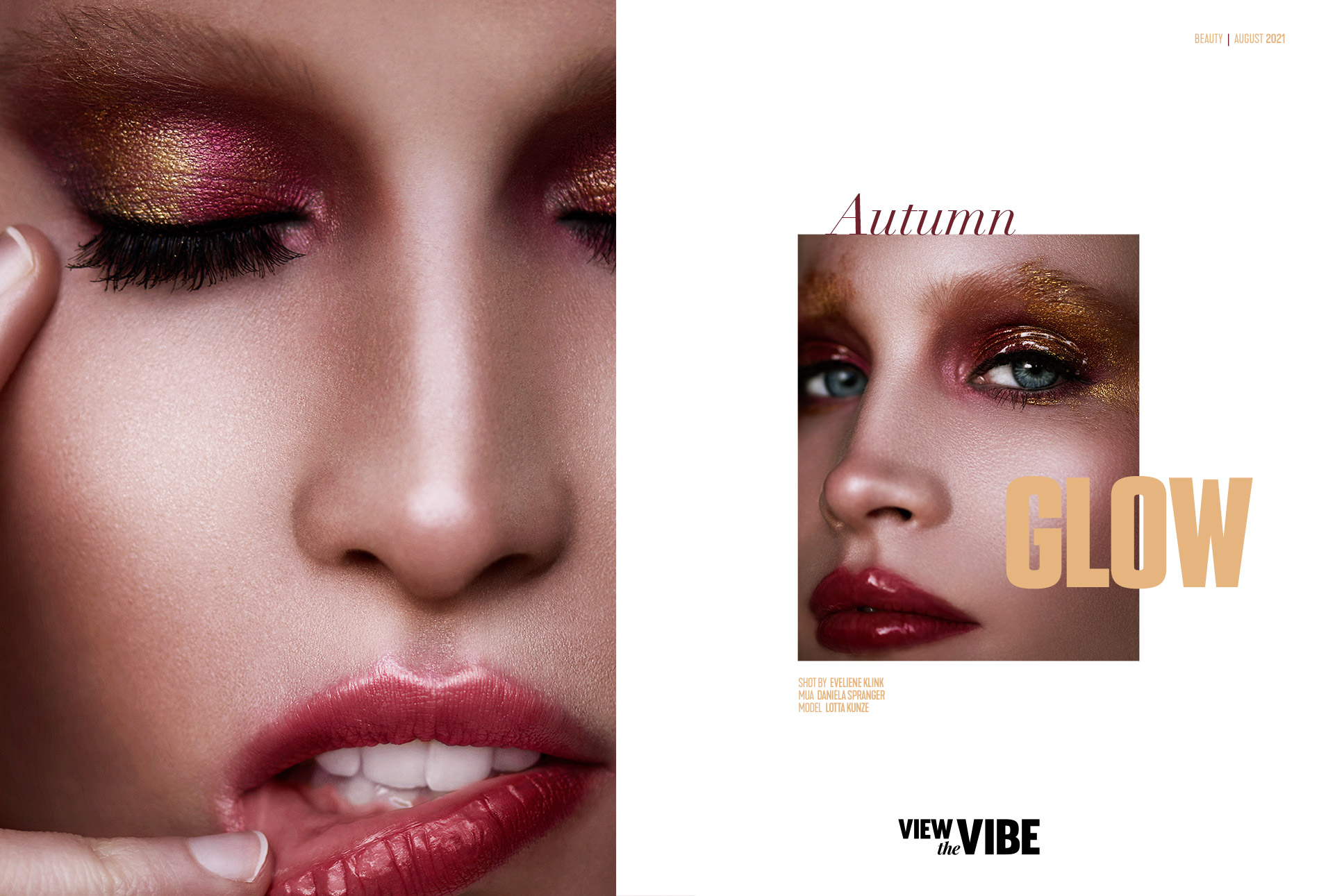 Autumn Beauty Editorial View the VIBE Toronto