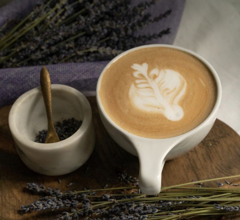 balzacs lavender latte