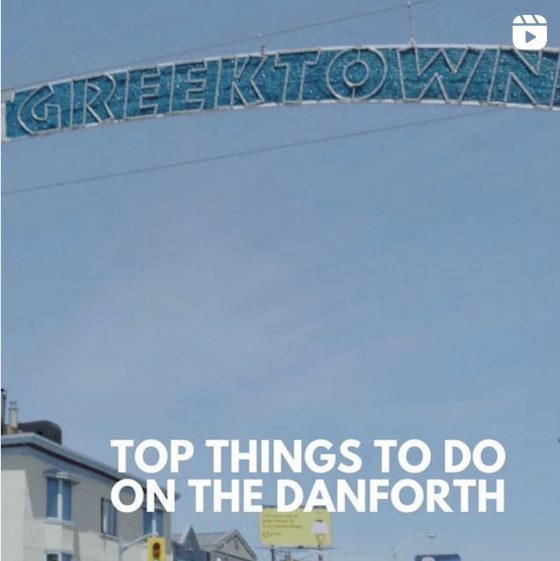 Best in The 6ix: Things To-Do on The Danforth Greektown Toronto View the VIBE Video McKenna Lacheur