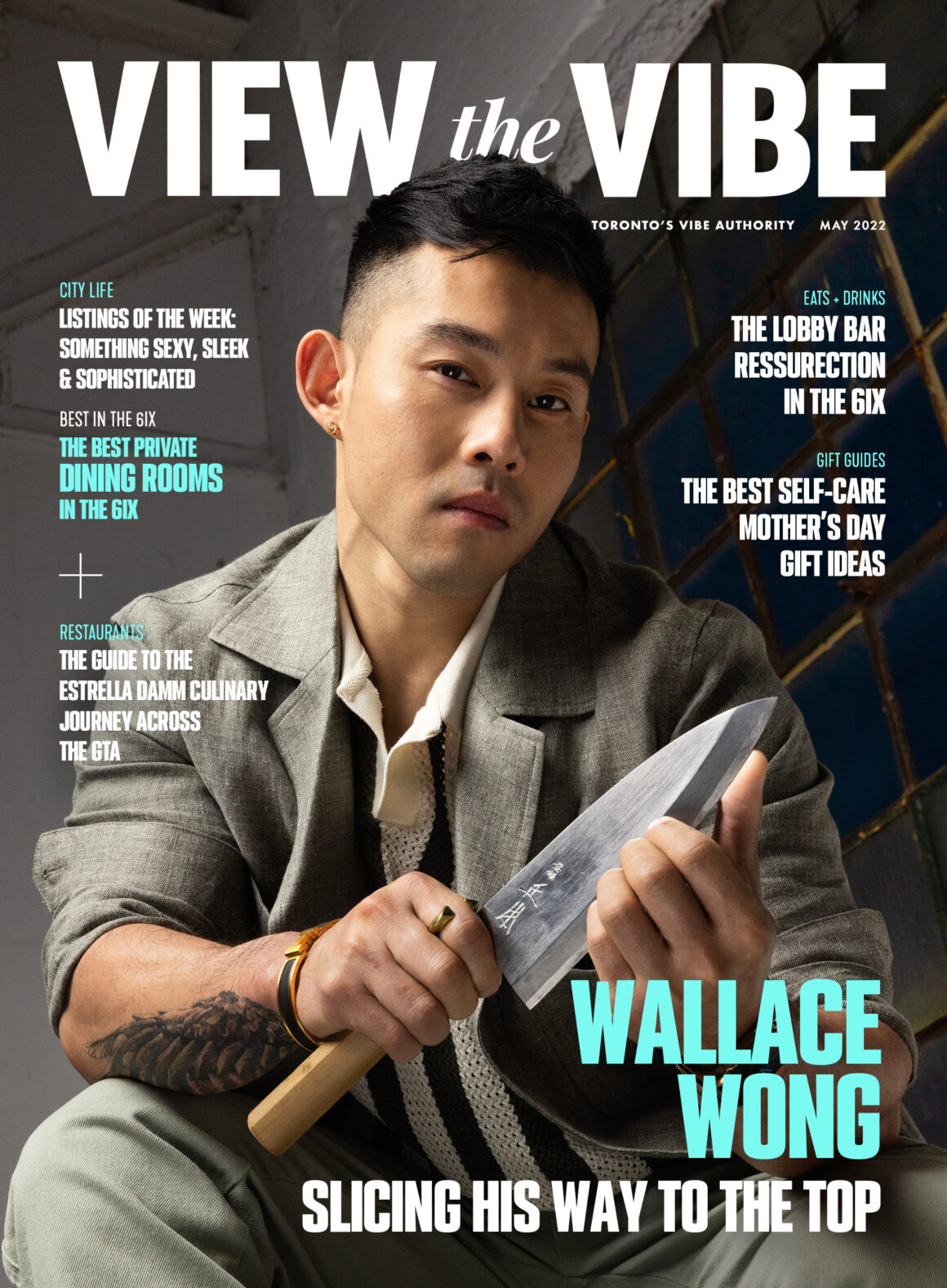 Wallace Wong the Six Pack Chef @w2sixpackchef on Instagram and TikTok, our May 2022 Cover Star.