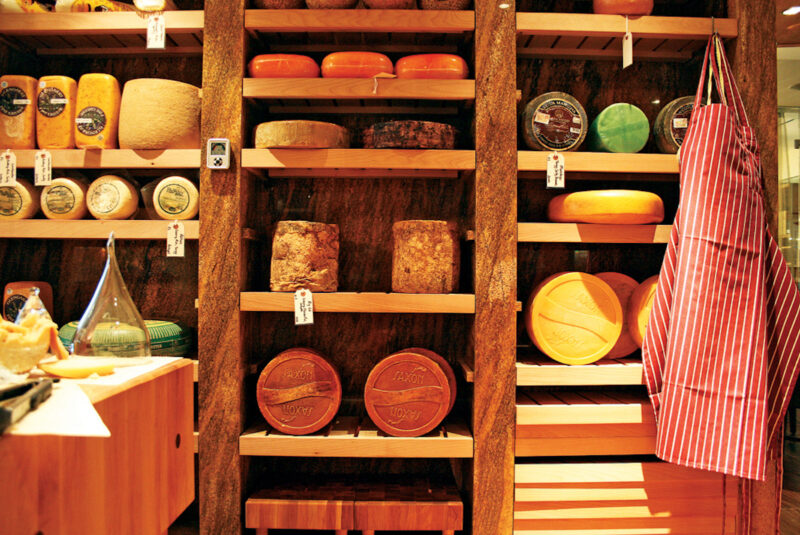 Toronto Cheese Cave TOCA Restaurant The Ritz-Carlton Toronto Cheese Boutique Afrim Pristine