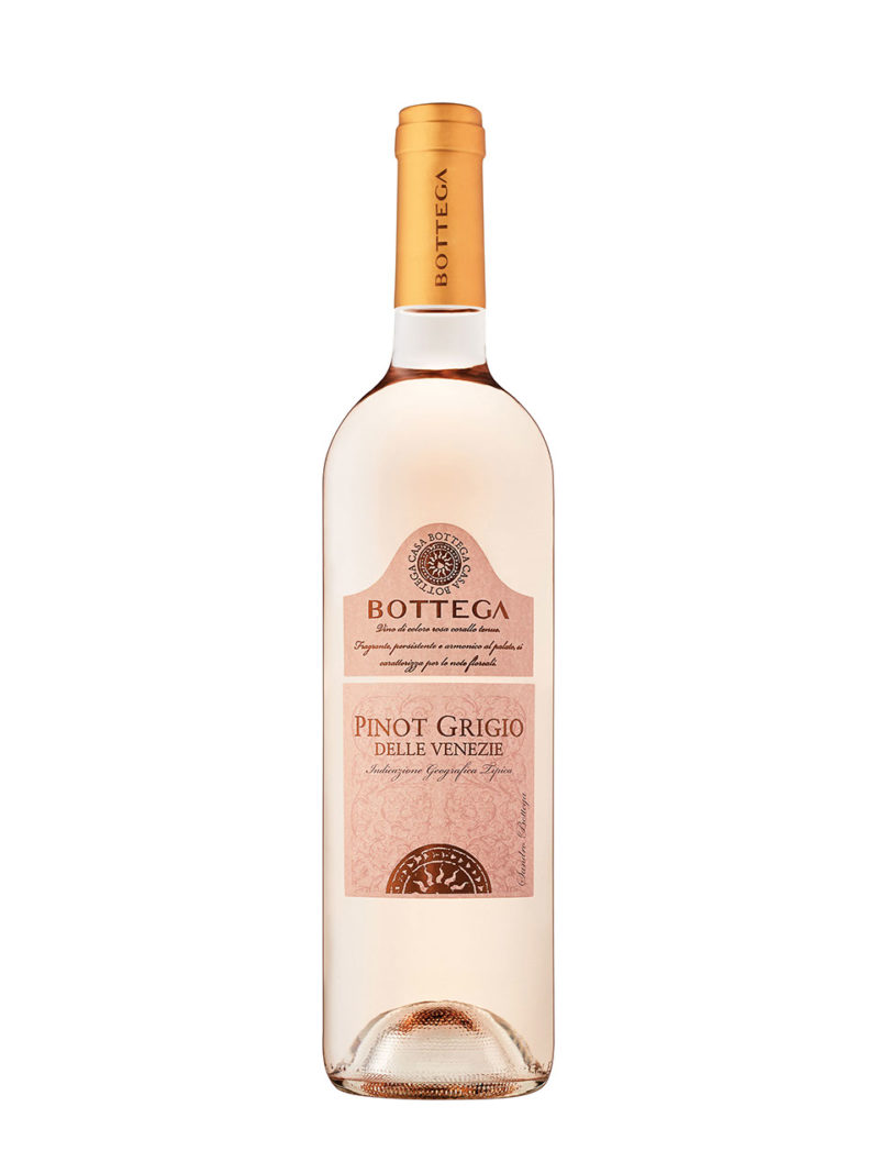 Bottega Pinot Grigio Rosé 2021 drinks of the week view the vibe