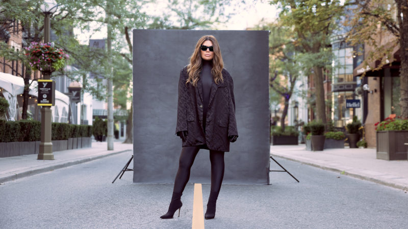 Natasha Koifman of NKPR in Balenciaga in Bloor-Yorkville Toronto shot by Nick Merzetti for View the VIBE