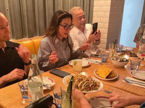 Michelle Yeoh at Patois in Toronto