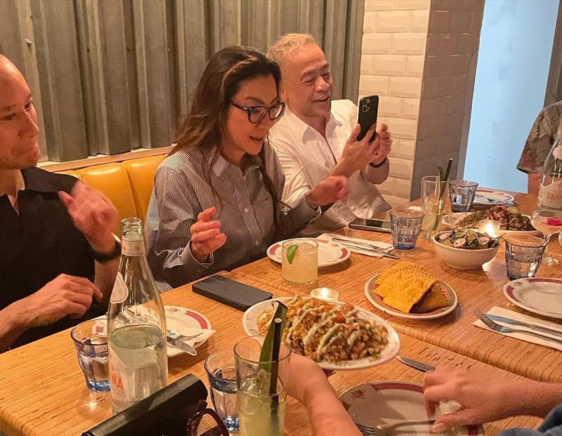 Michelle Yeoh at Patois in Toronto