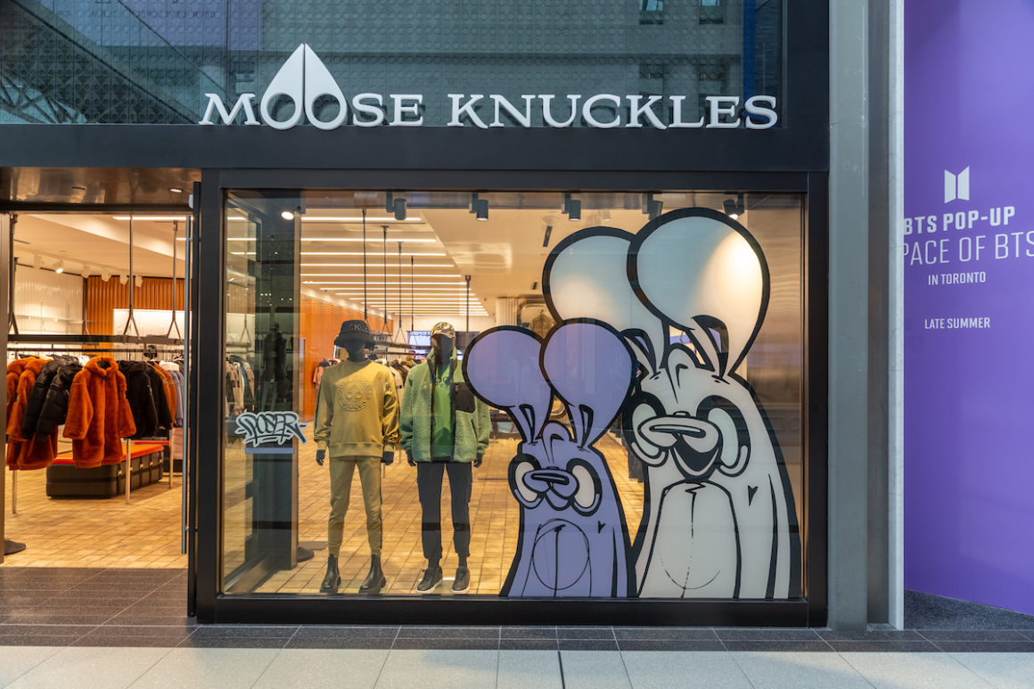 Moose Knuckles collaborates with Toronto artist