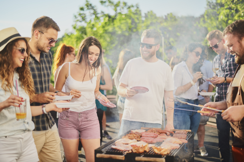 backyard bbq