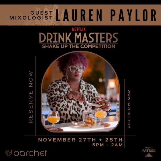 Drink Masters Barchef Lauren Paylor