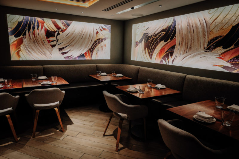 Kasa Moto reimagined new dining room Bloor-Yorkville View the VIBE