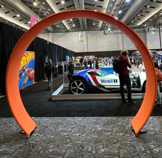 Hot Wheels at the International Auto Show in Toronto