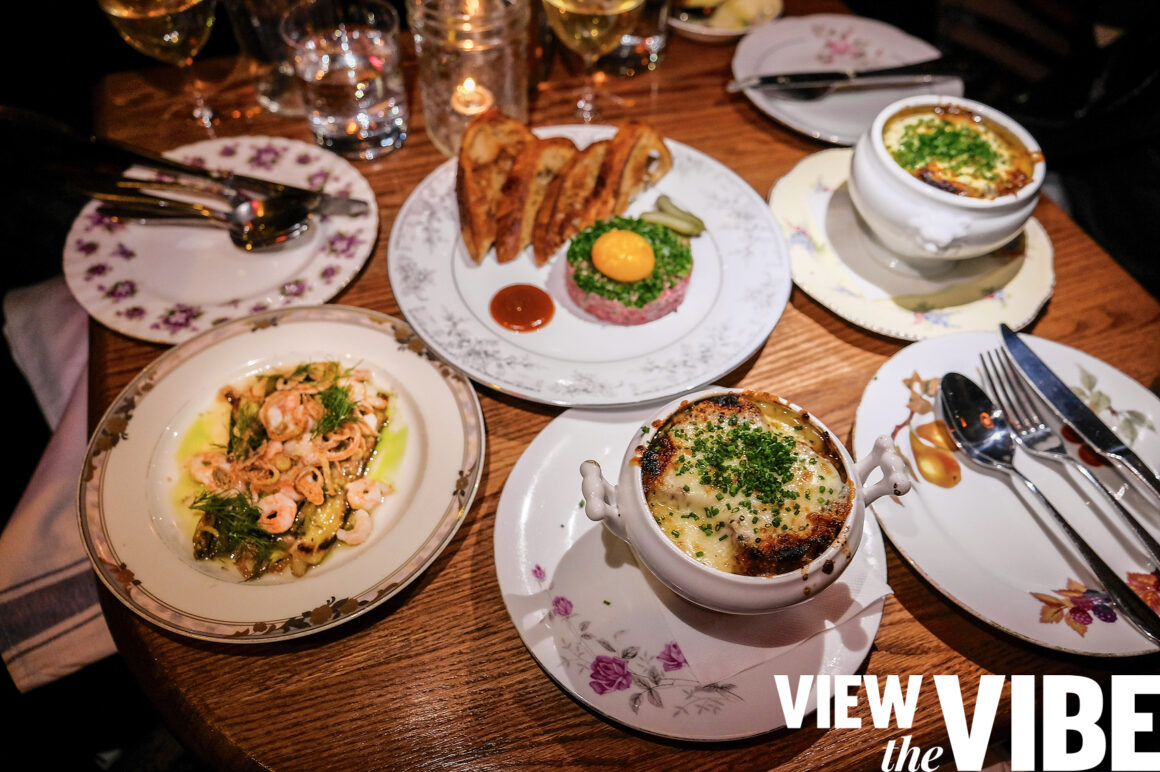 Spread at the New Chantecler 2.0 in Bloorcourt Village Chantecler Boucherie Le Phenix owner Jacob Wharton-Shukster after burned down in 2019.