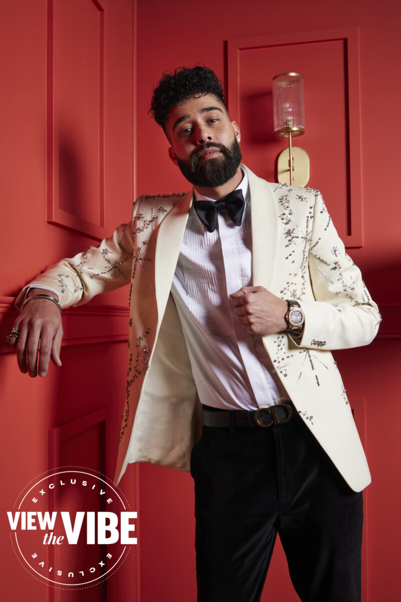 AP Dhillon at 2023 Juno Awards View the VIBE exclusive portrait studio