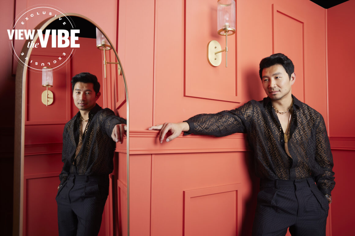 Simu Liu at 2023 Juno Awards View the VIBE exclusive portrait studio