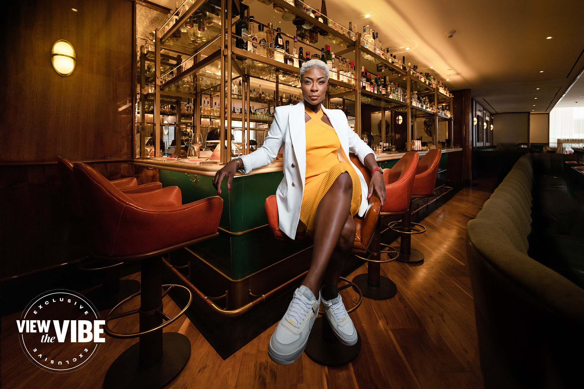 Jully Black leading change Toronto View the VIBE March 2023 cover feature. Shot by Nick Merzetti directed and styled by Steven Branco. Four Seasons Toronto hotel.