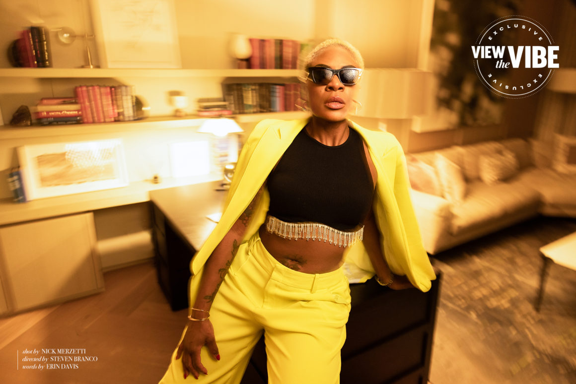 Jully Black leading change Toronto View the VIBE March 2023 cover feature. Shot by Nick Merzetti directed and styled by Steven Branco. Four Seasons Toronto hotel.