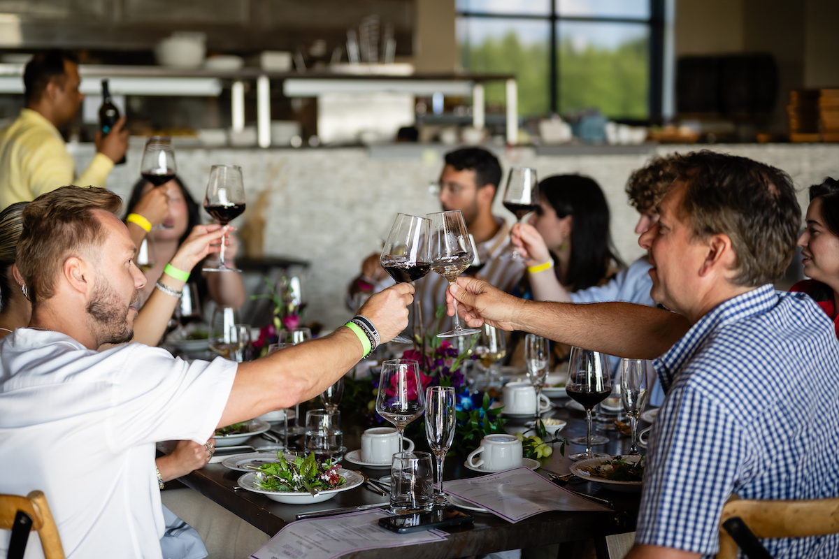 Check out the VIBE inside Jaguar Canada s inaugural Vine Dine