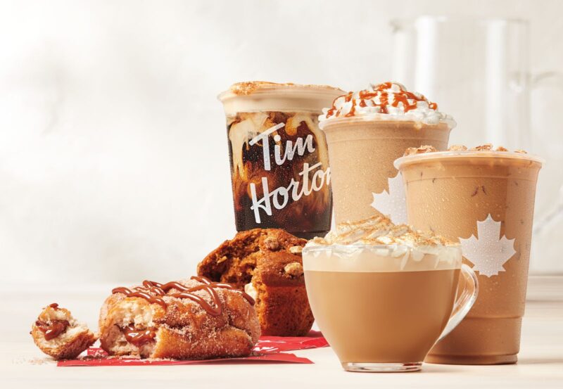 Tim Hortons Fall Menu Seasonal Items Awake & Dreaming