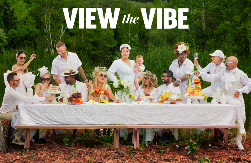 Diner en Blanc Toronto 10 Years Anniversary shot by Nick Merzetti for View the VIBE cover story