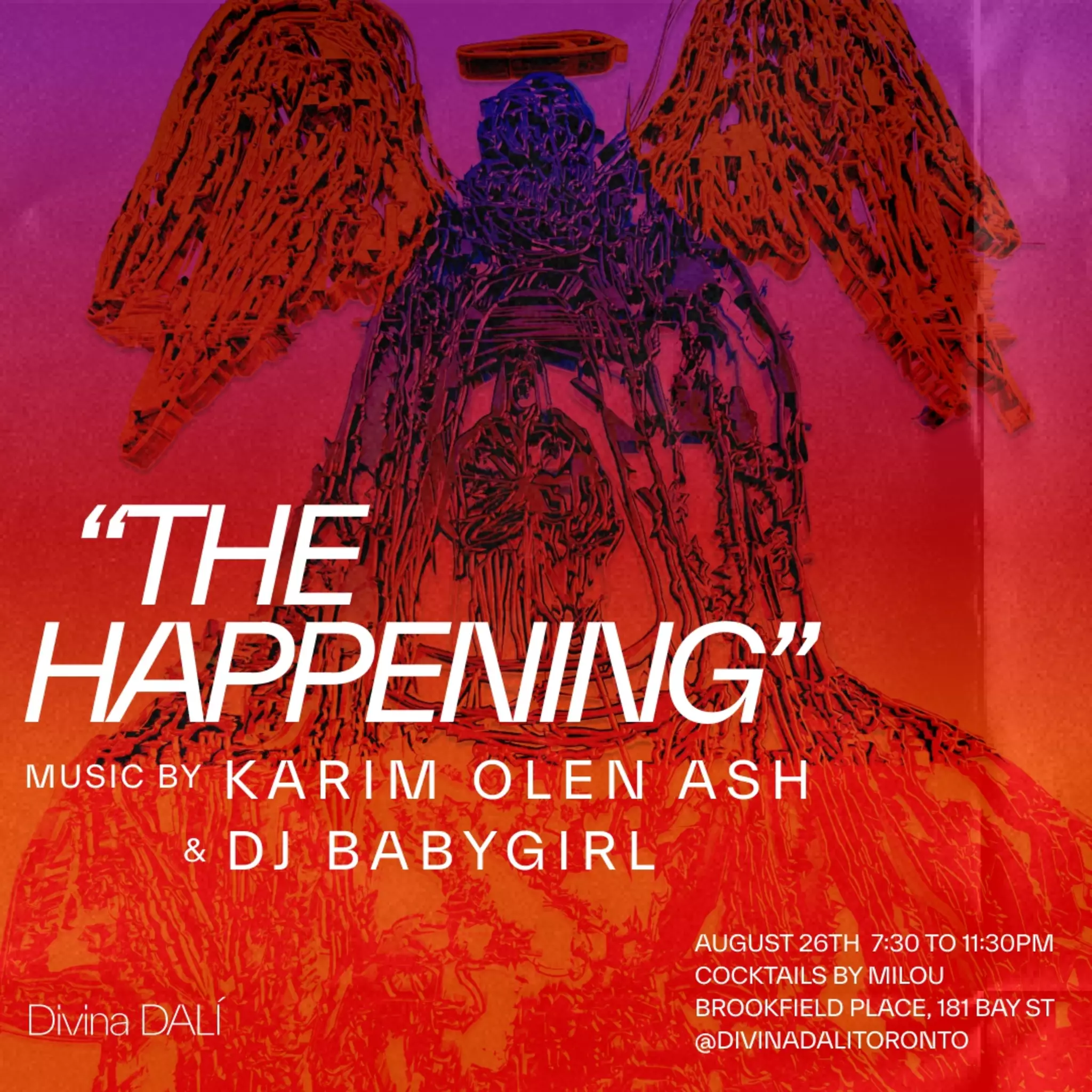 Divina Dali The Happening event