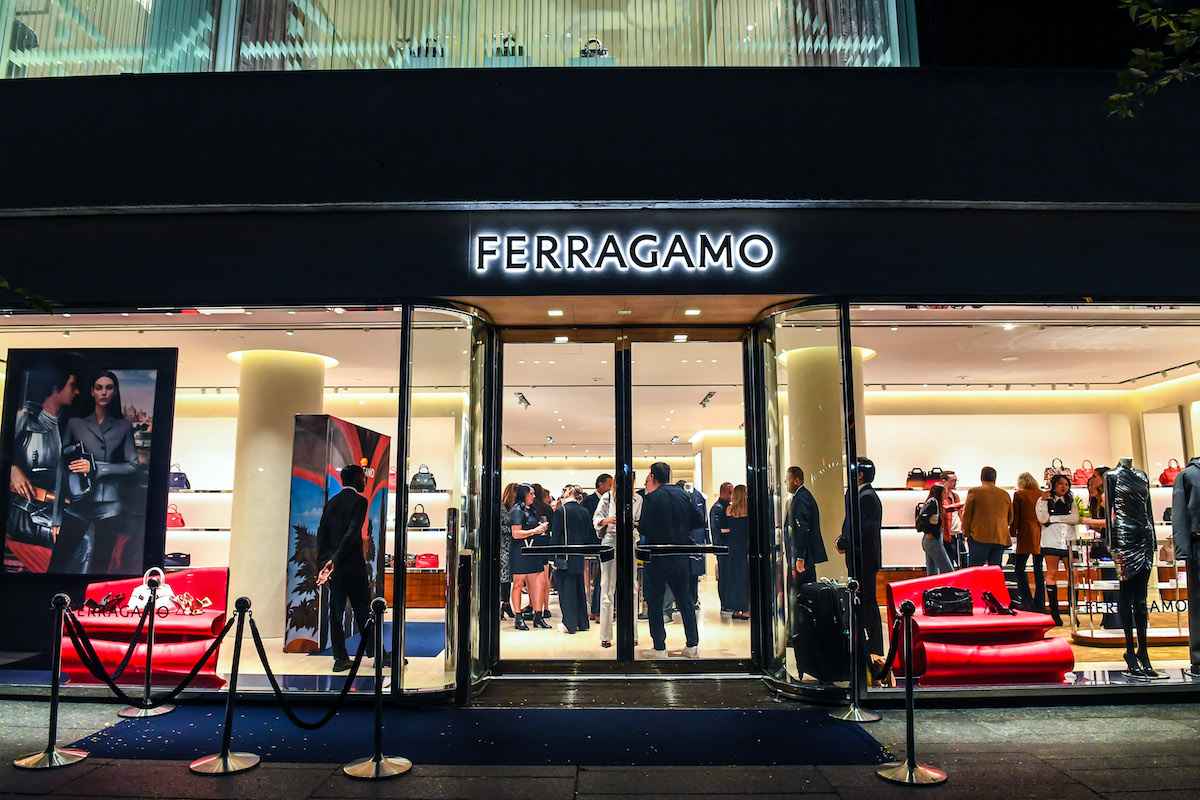 Check out the VIBE inside Ferragamo s Yorkville boutique opening