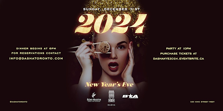 DASHA Toronto NYE View the VIBE Toronto