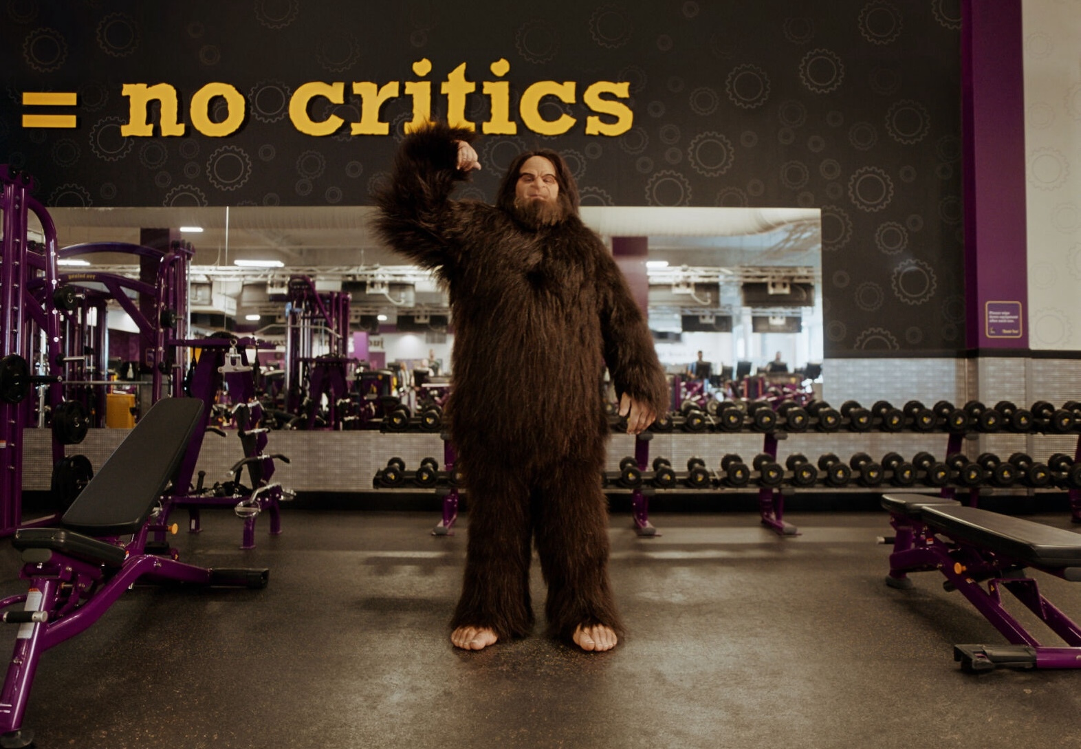 Sasquatch Planet Fitness