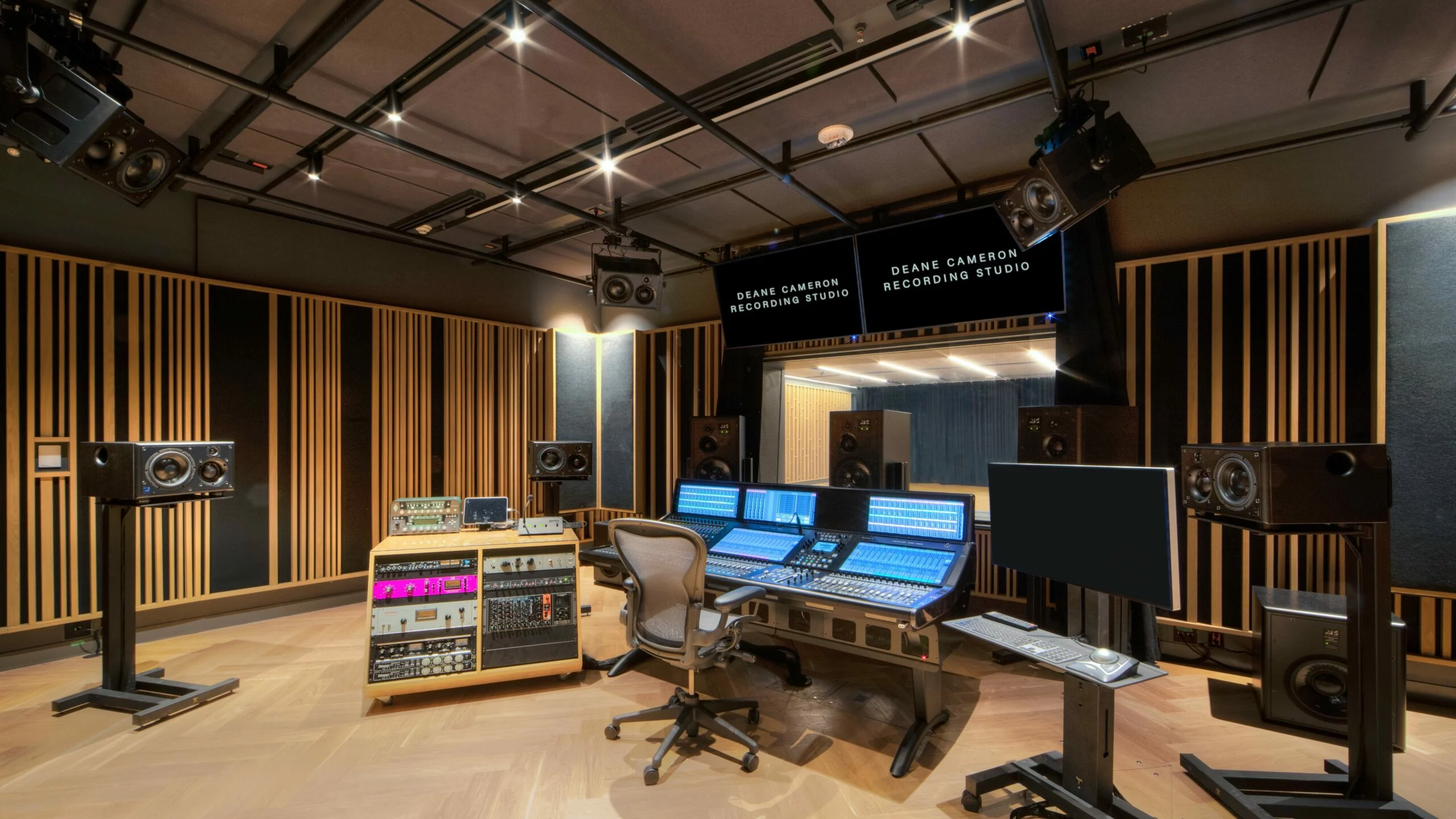 Deane Cameron Recording Studio powered by Mac at Massey Hall inside the Allied Music Centre