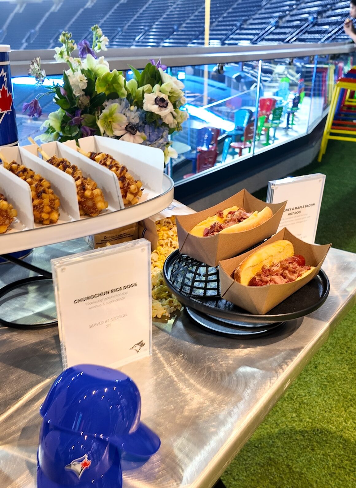 New eats at the Rogers Centre for Toronto Blue Jays games 2024 season. (Photos: Stamina Labs)