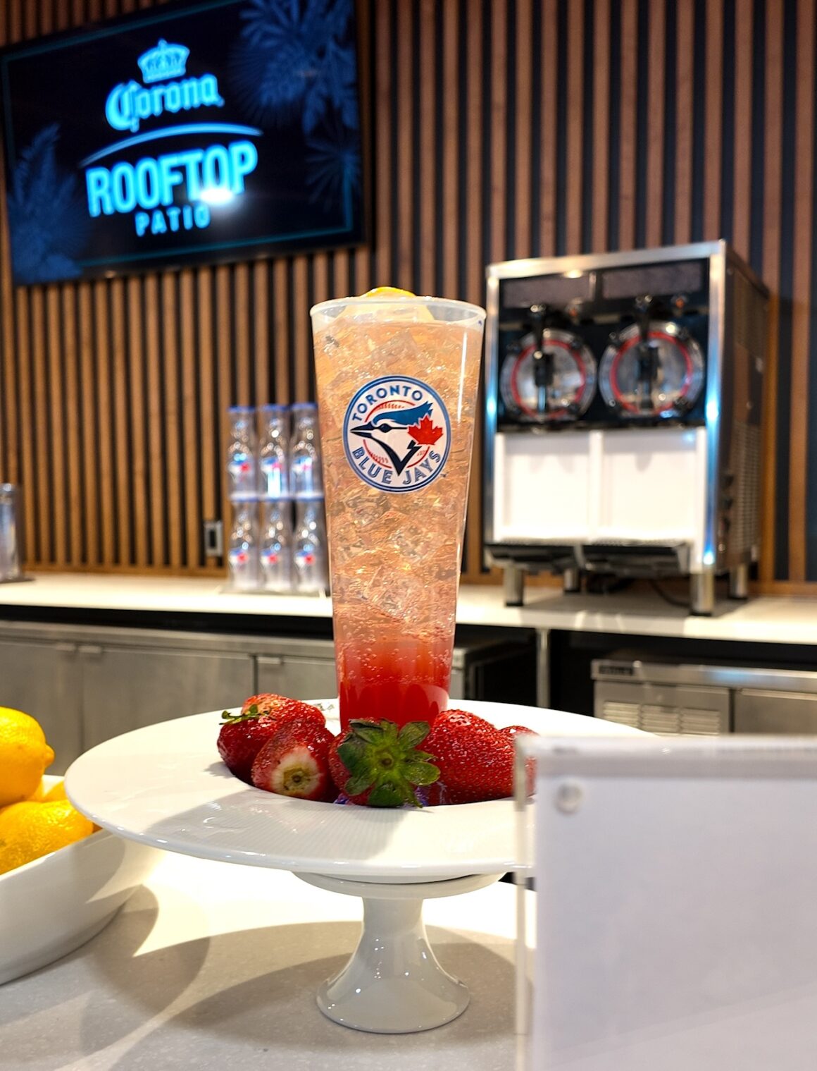 New drinks at the Rogers Centre for Toronto Blue Jays games 2024 season. (Photos: Stamina Labs)