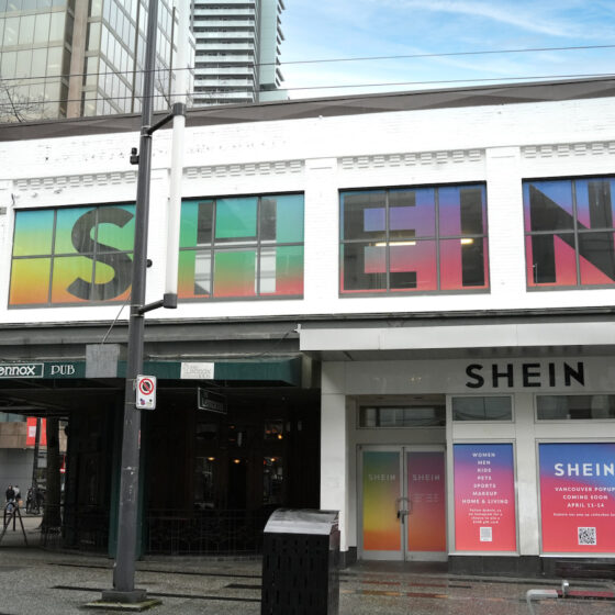SHEIN Vancouver pop-up