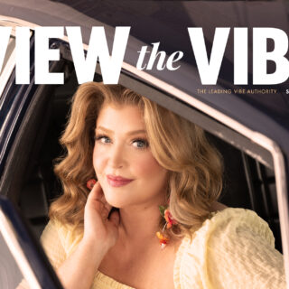 Meredith Shaw Cover View the VIBE Magazine Breakfast Television TV Toronto Canada co-host Penningtons Dress Collab Meredith Shaw Is Bringing Her Signature Style to PENN. Addition Elle Fit and Flare V-Neck Maxi Dress