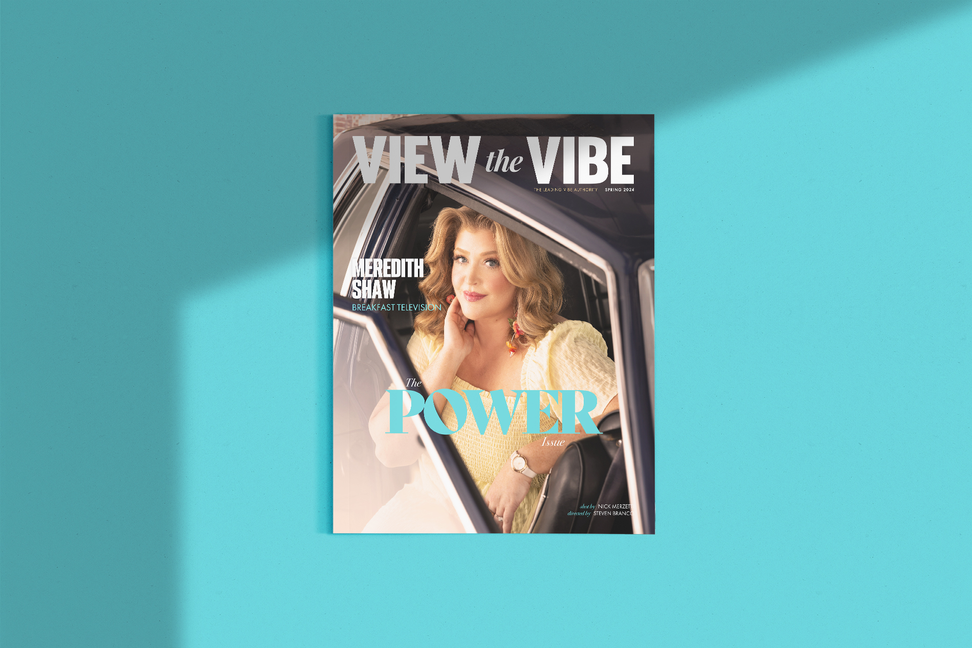 Meredith Shaw Cover View the VIBE Magazine Breakfast Television TV Toronto Canada co-host Penningtons Dress Collab Meredith Shaw Is Bringing Her Signature Style to PENN. Addition Elle Fit and Flare V-Neck Maxi Dress