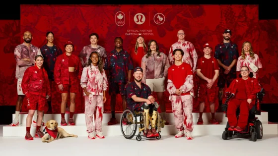 lululemon/Scott Ramsay 2024 Team Canada Athlete Kit Paralympic and Olympics Paris