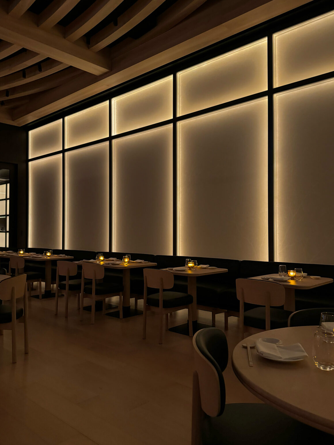 Second floor dining room at Nobu Toronto first look and taste exclusive Steven Branco restaurant