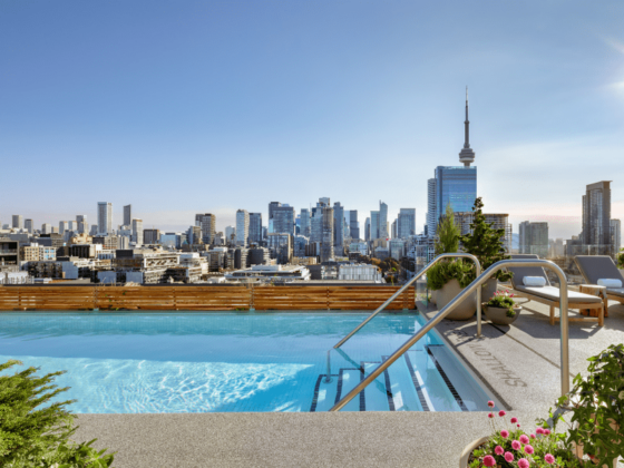 Best top rooftop pools and bar in the downtown Toronto core near you