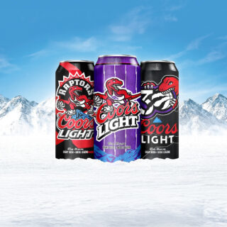 Raptors Legacy in a Can Campaign Coors Light 2024 2025 season