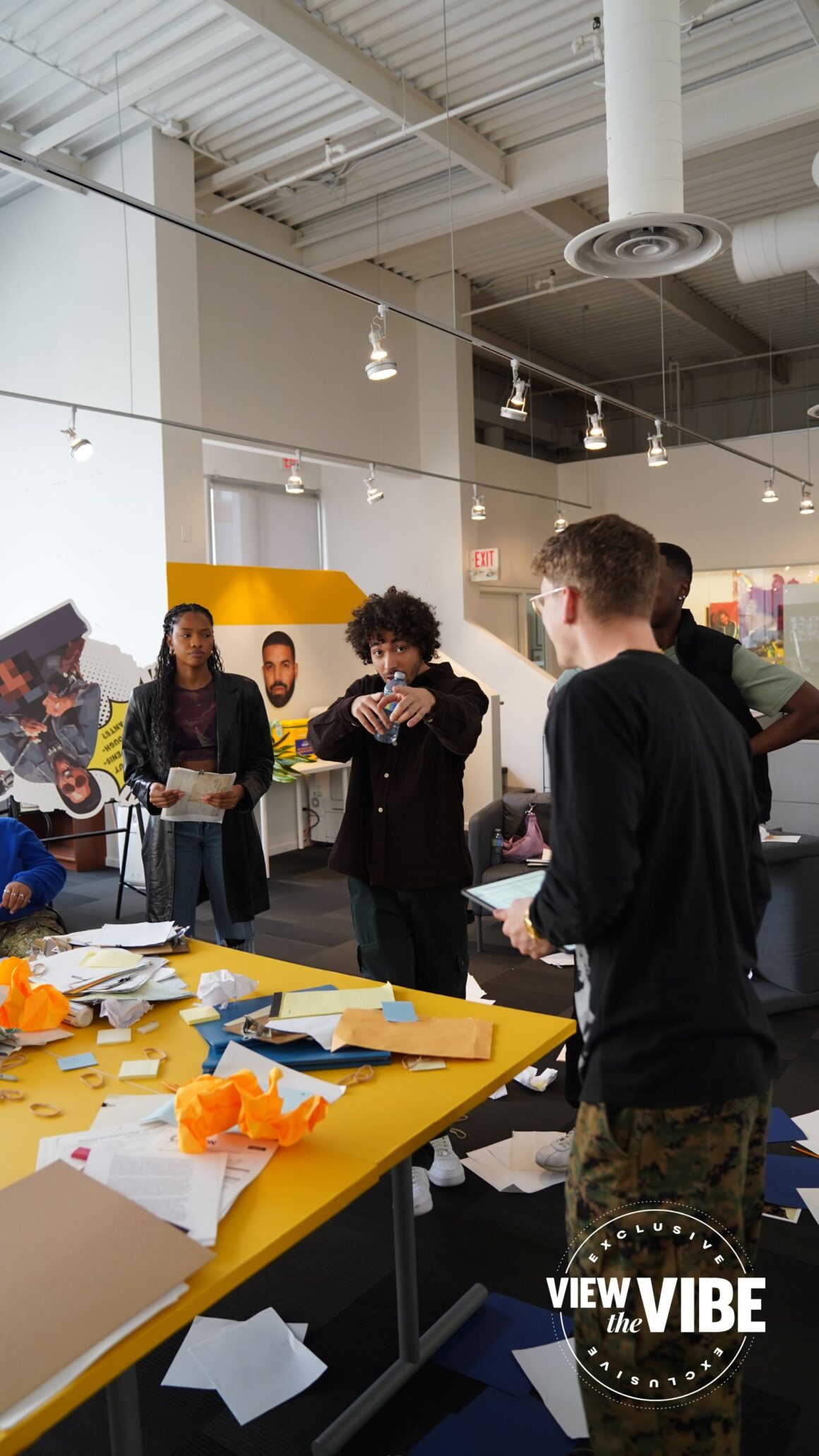 Cast behind the scenes of the making of ICONS. (Photo: Courtesy)