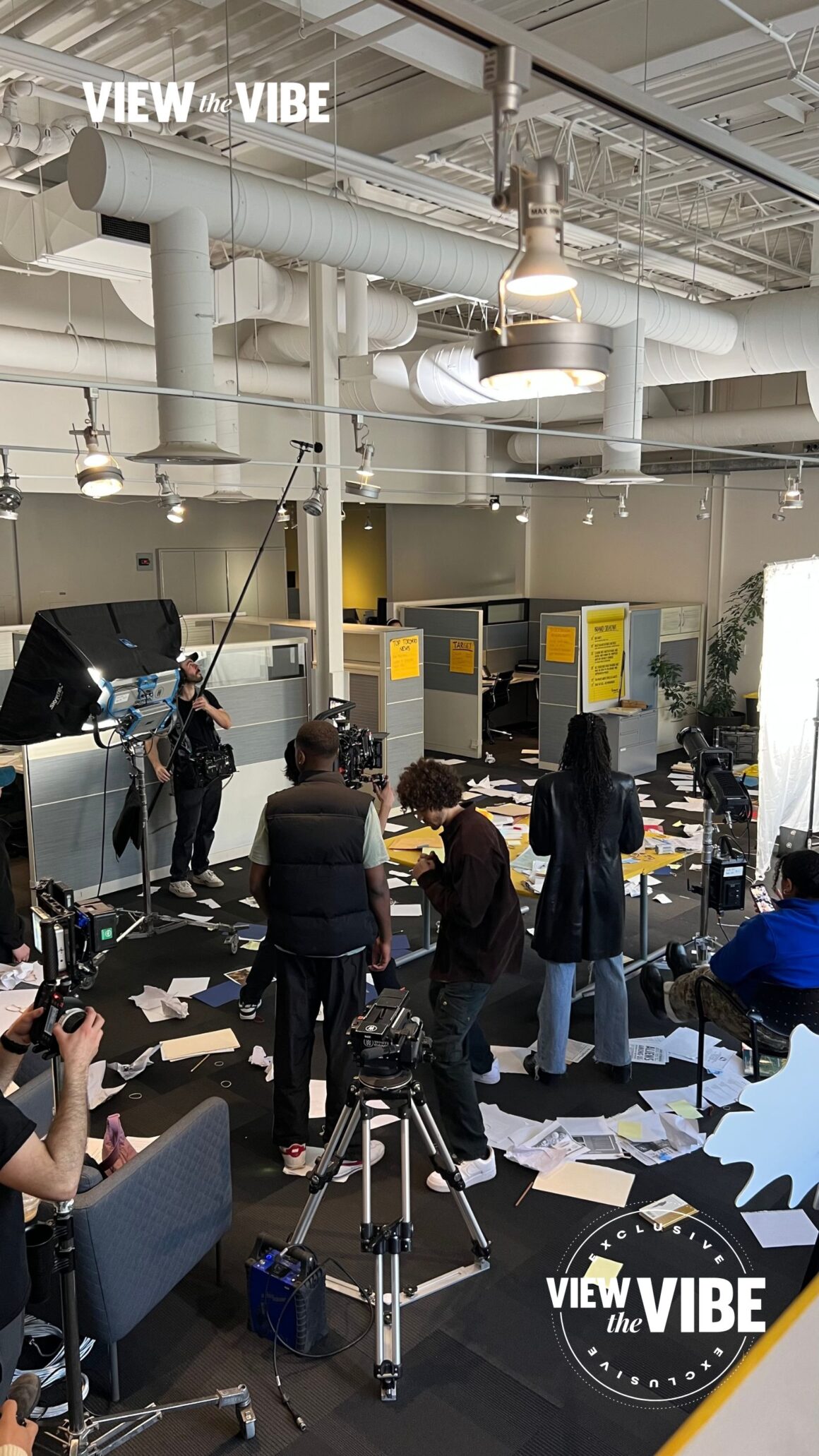 Behind the scenes (BTS) the making of ICONS. (Photo: Courtesy)