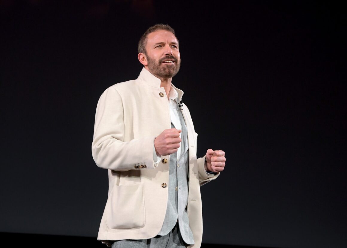 LOS ANGELES, CALIFORNIA - JANUARY 29: Ben Affleck speaks onstage during Next On Netflix 2025 Los Angeles at The Egyptian Theatre Hollywood on January 29, 2025 in Los Angeles, California.  (Photo by Charley Gallay/Getty Images for Netflix)