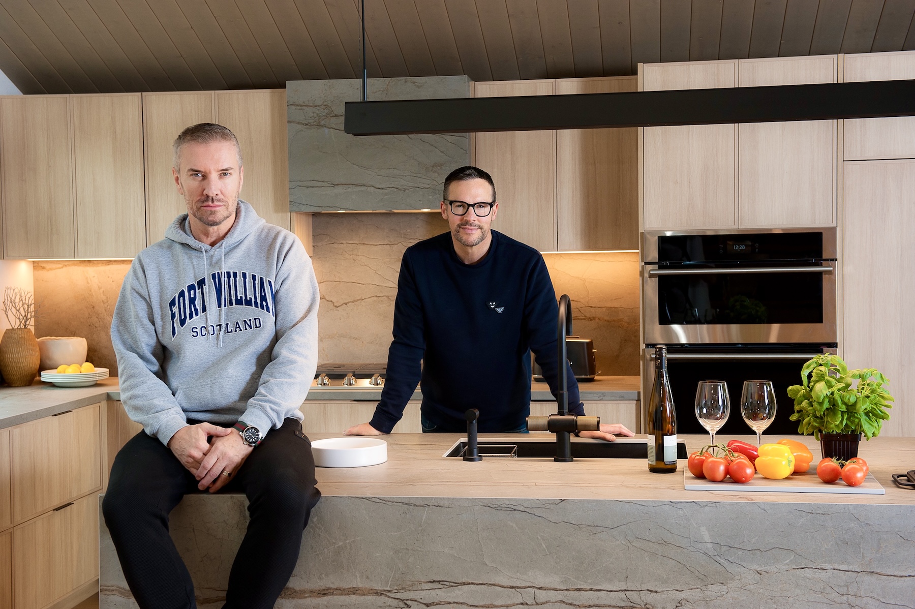 Colin and Justin design duo Canadian in Canada Colin and Justin Sub-zero Reno