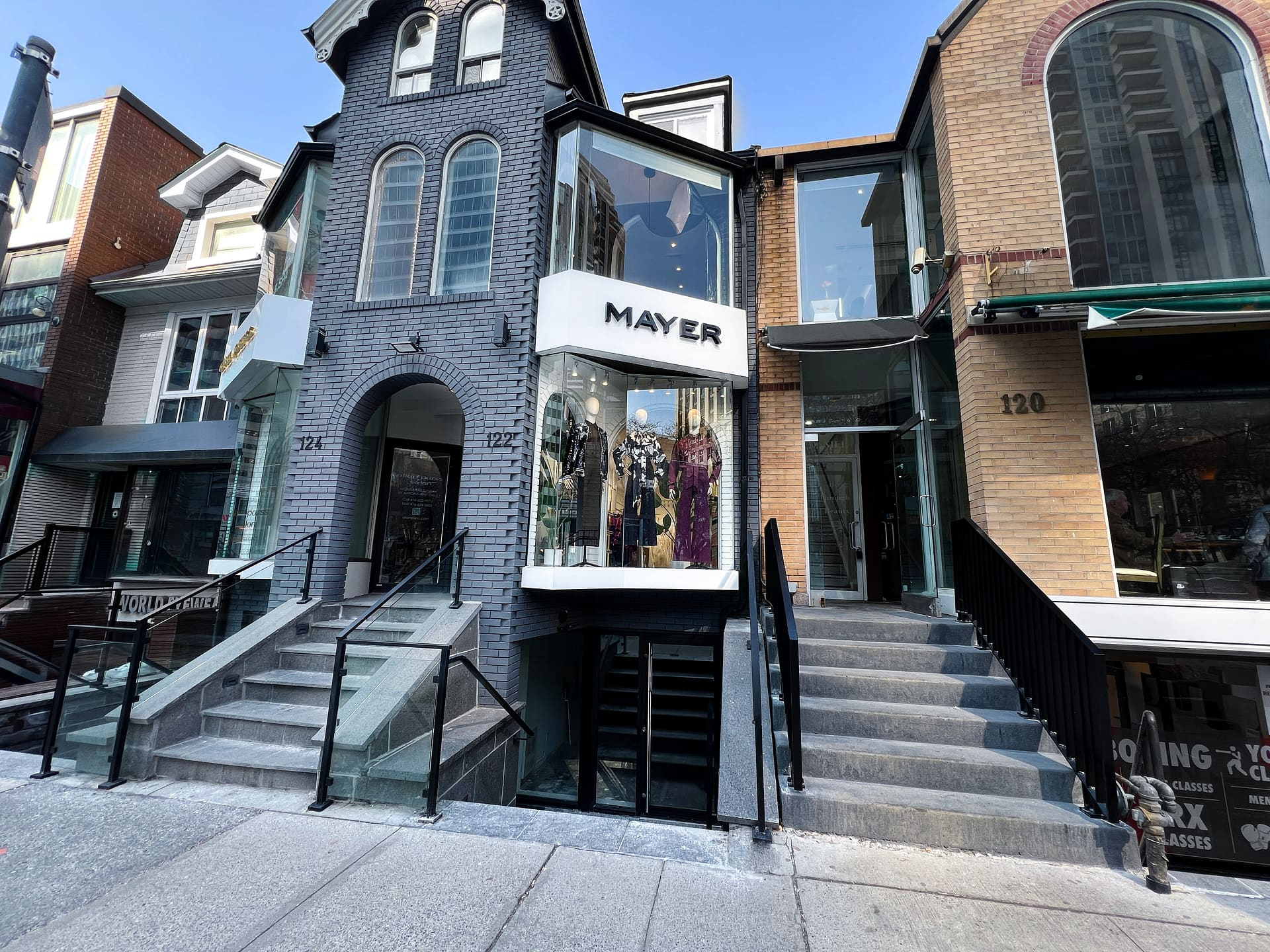 MAYER boutique in Bloor Yorkville by Ross Mayer