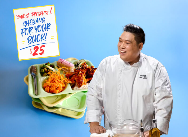 Shebang for your Buck promotion from Patois chef Craig Wong