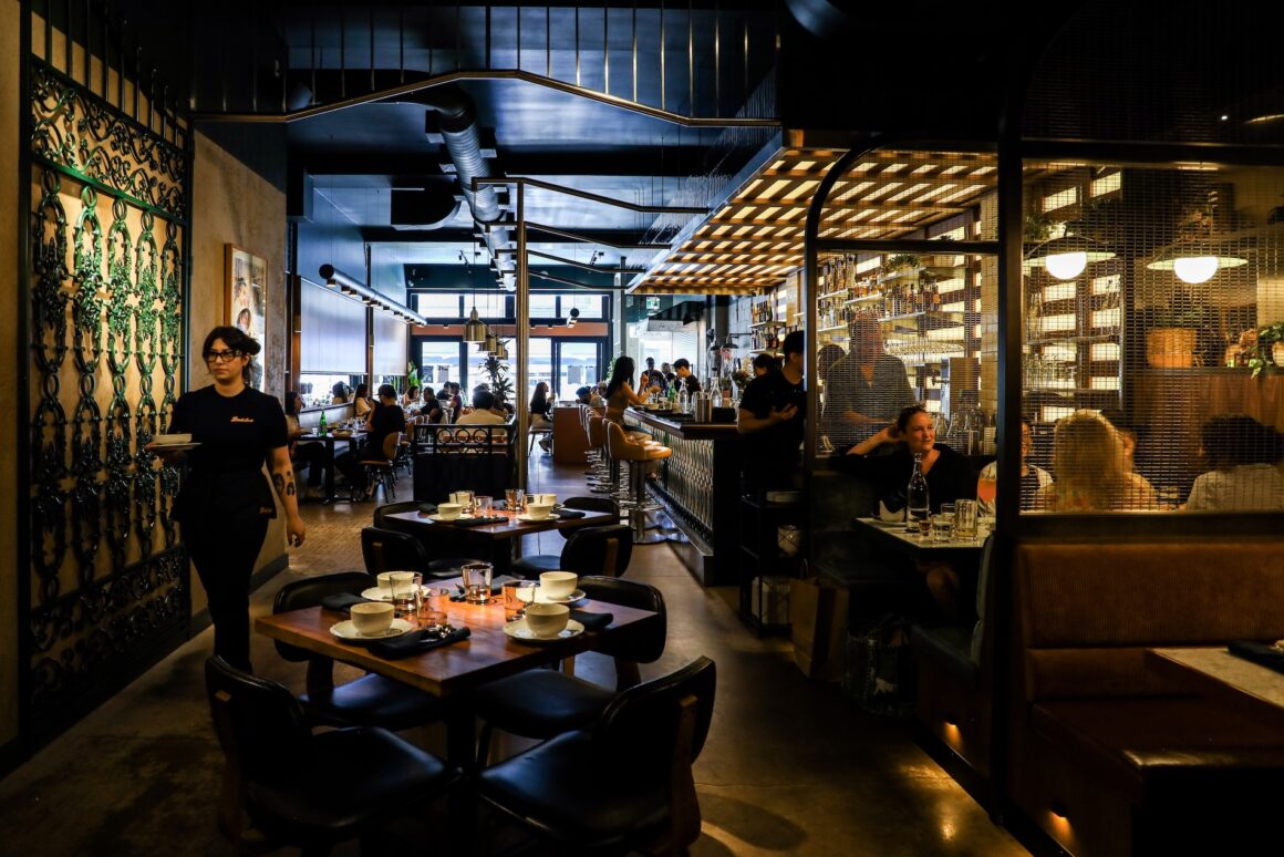 First Look inside The Lunch Lady Toronto on Ossington Interior by SOLID Design Group, a sister location to the Vancouver bib gourmand  Michelin recommended location that came adfter the original Saigon Vietnam street vendor that Anthony Bourdain loved and shared. 